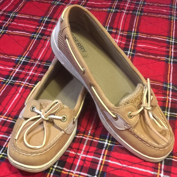 Sperry Top Sider Memory Foam Leather Boat Shoe 7.5